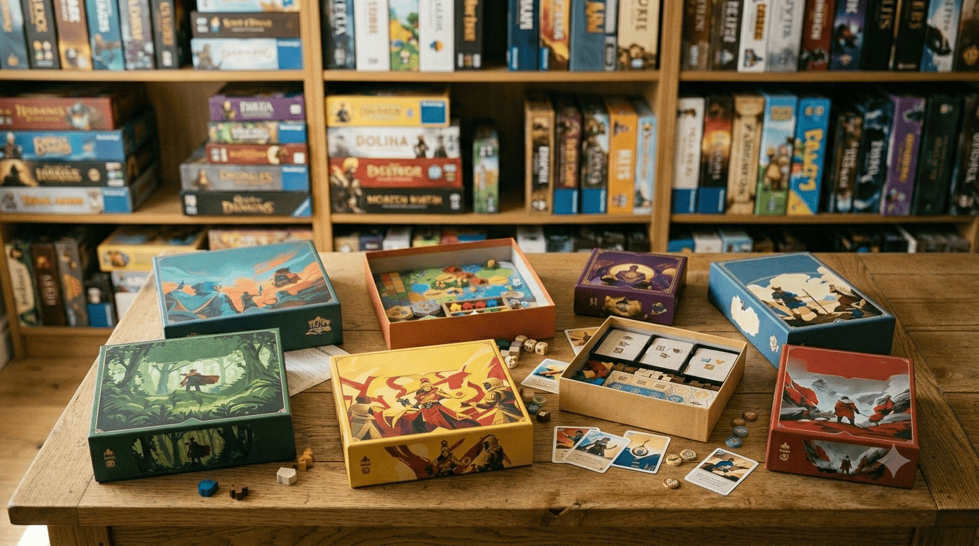 Sélection de 100 jeux de société indispensables pour une ludothèque